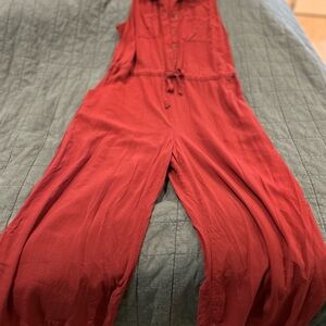 Women's Rust Jumpsuit